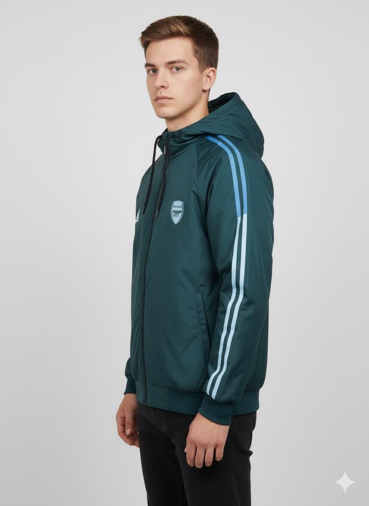 Forest Flex Green Hoodie Jacket