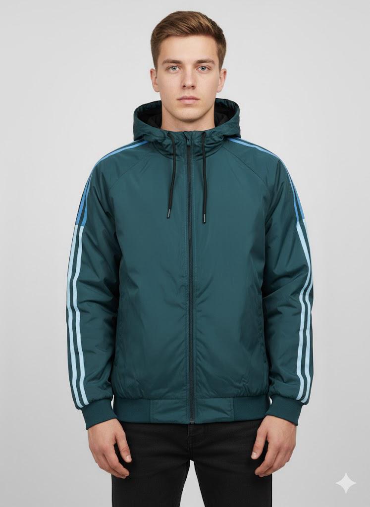 Forest Flex Green Hoodie Jacket