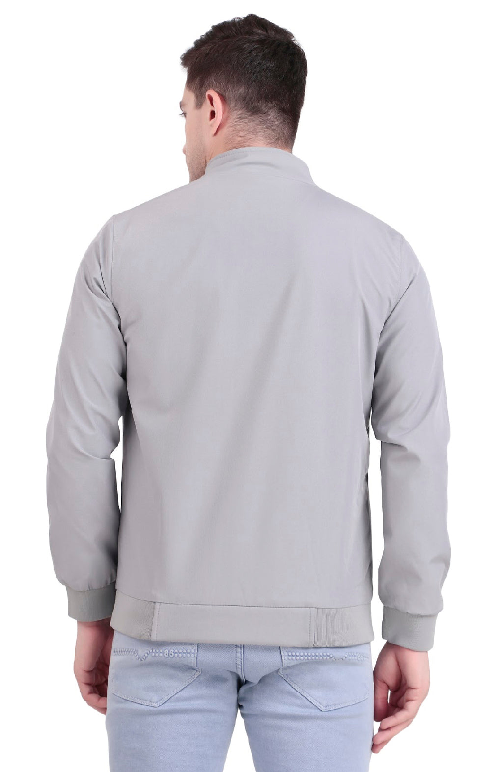 Full Light Gray Windcheater