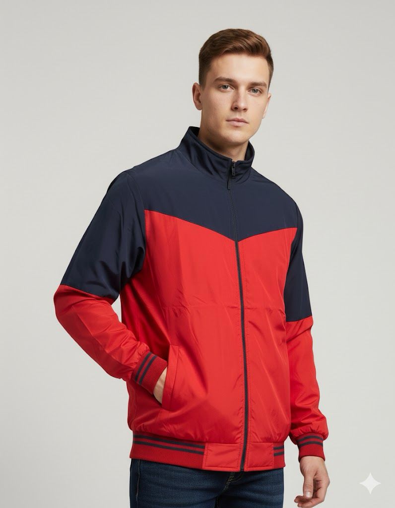 High-Neck Winter Jacket.